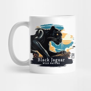 Black Jaguar - WILD NATURE - JAGUAR -8 Mug